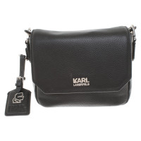 Karl Lagerfeld Handtasche in Schwarz