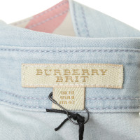 Burberry Jeanskleid mit heller Waschung