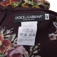 Dolce & Gabbana Top con motivo floreale