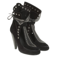 Isabel Marant Suede ankle boots in black