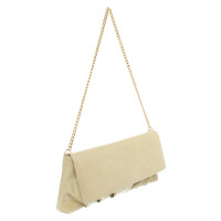 Russell & Bromley Borsa a tracolla in Pelle verniciata in Beige