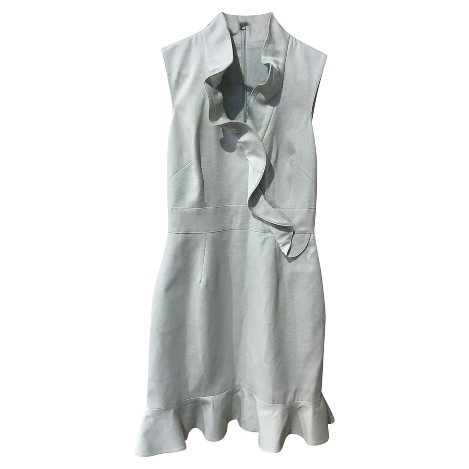 Karen Millen Dress Linen in Green