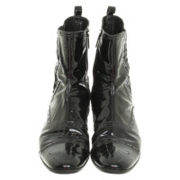 Baldinini Ankle boots Patent leather in Black