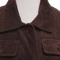 Arma Jacket/Coat Suede in Brown