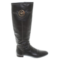 Tory Burch Boots in donkerbruin