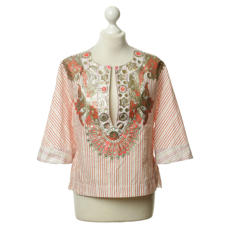 Just Cavalli Blouse with Strip pattern