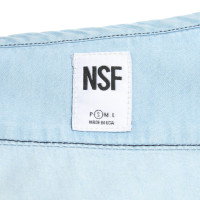 Nsf Top Cotton in Blue