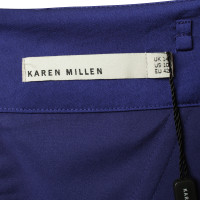 Karen Millen Bustierkleid in Blau 