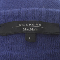 Max Mara Robe en laine en bleu