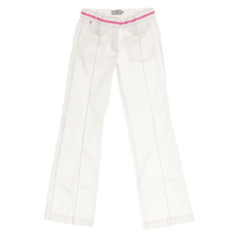 Fay Trousers Cotton in White