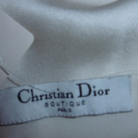 Christian Dior Blusen-Shirt in Creme