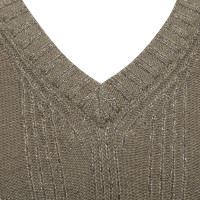 Miu Miu Knitted pullover in beige