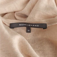 René Lezard Top Linen in Nude