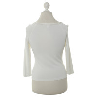 Escada Fine gauge top with beaded trim