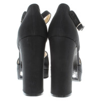 Dolce & Gabbana Black platform sandals