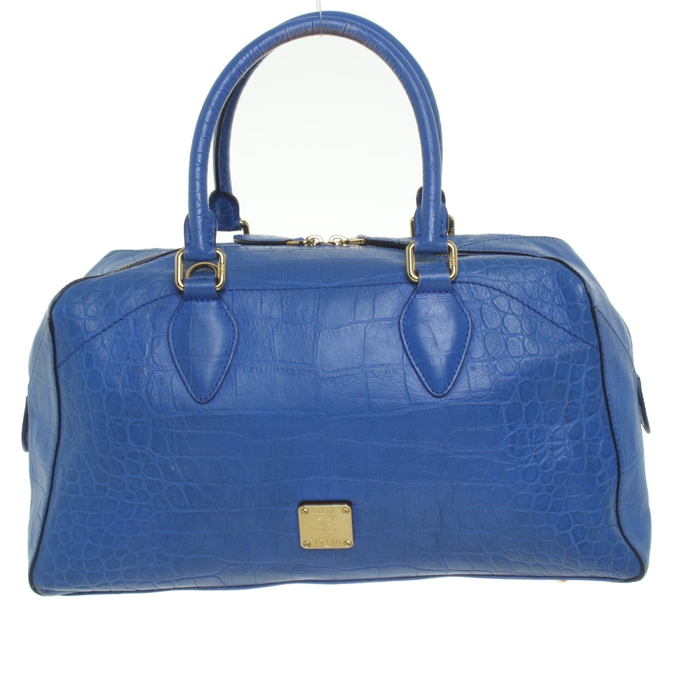Mcm Handtasche in Blau