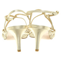 Stuart Weitzman Golden sandals