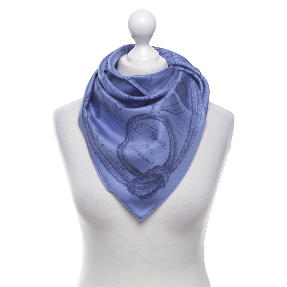 Hermès Silk scarf "Cheval de Mer"