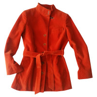 Fay Orange cotton jacket