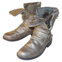 Fiorentini & Baker Laarzen Leer in Taupe