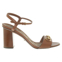 Gucci Sandals Leather in Brown