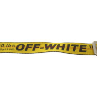 Off White Umhängetasche aus Leder