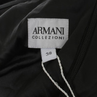 Armani Collezioni Fluwelen jurk in zwart