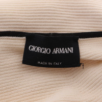 Giorgio Armani Crèmekleurig T-shirt