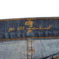 7 For All Mankind Jeans in Blauw