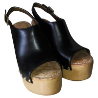 Sam Edelman Sandales en Cuir en Noir