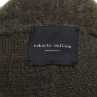 Roberto Collina Cappotto lavorato a maglia con contenuto di mohair