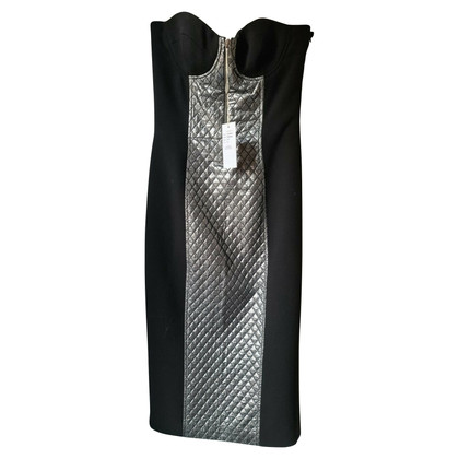 Michael Kors Kleid aus Wolle in Schwarz