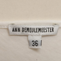 Ann Demeulemeester abito estivo in bianco