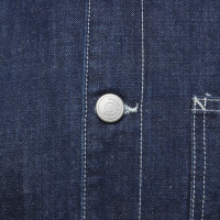 Samsøe & Samsøe Jacket/Coat Cotton in Blue