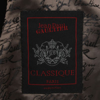 Jean Paul Gaultier Veste irisé en vert / noir
