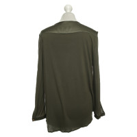 Strenesse Top Silk in Olive