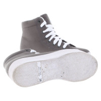 Jeffrey Campbell Plateau sneakers in taupe