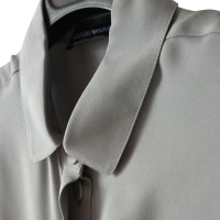 Armani Grey silk blouse