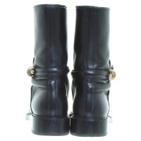 Balenciaga Black leather boots