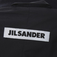 Jil Sander Puristic coat in navy blue