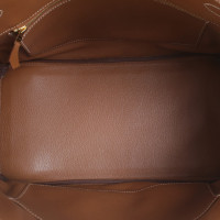 Hermès Birkin Bag 35 Leer in Beige