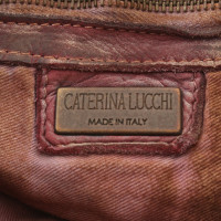 Caterina Lucchi Sac à bandoulière avec bordure en paillettes