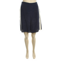 Closed Silk shorts in donkerblauw