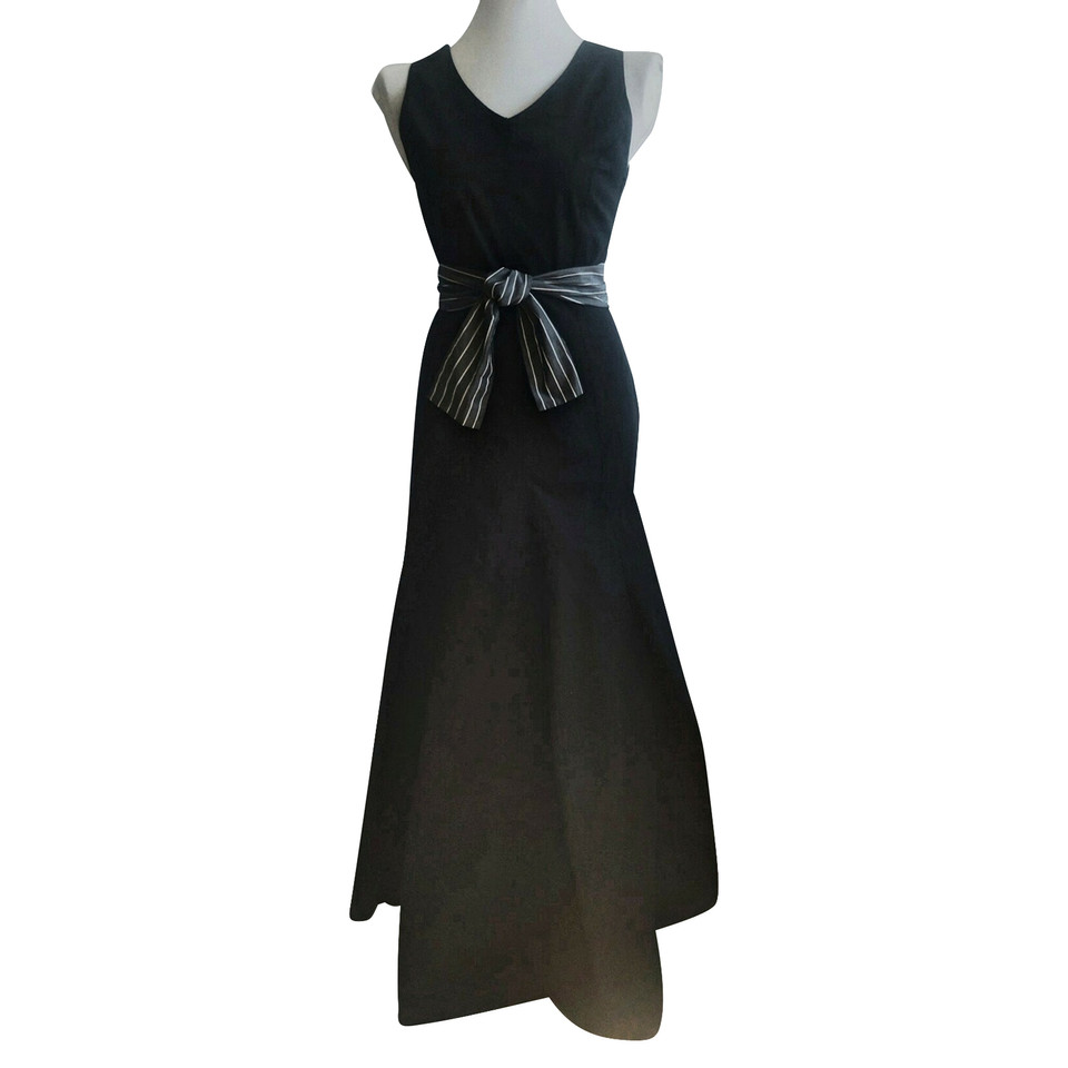 Christian Dior Kleid aus Baumwolle in Schwarz