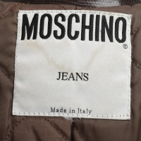 Moschino Short Coat in Brown