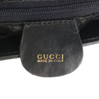 Gucci Clutch Leer in Zwart