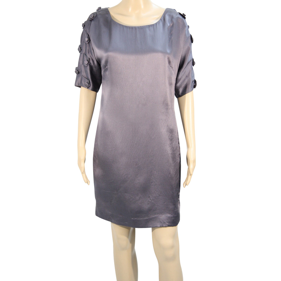 Reiss Silk dress in grey