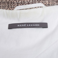René Lezard Gestructureerde Blazer in Bunt