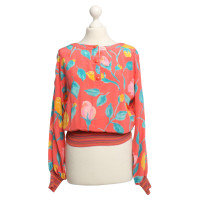 Emanuel Ungaro Bunte Seidenbluse 