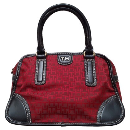 Tommy Hilfiger Handbag Leather in Red